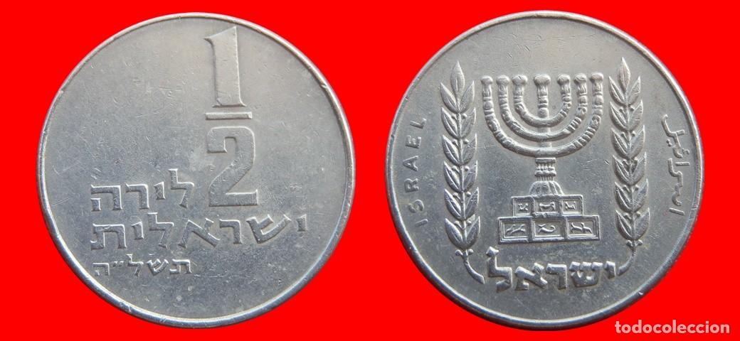 Monedas antiguas de Asia: 1/2 LIRA 1975 ISRAEL-144821