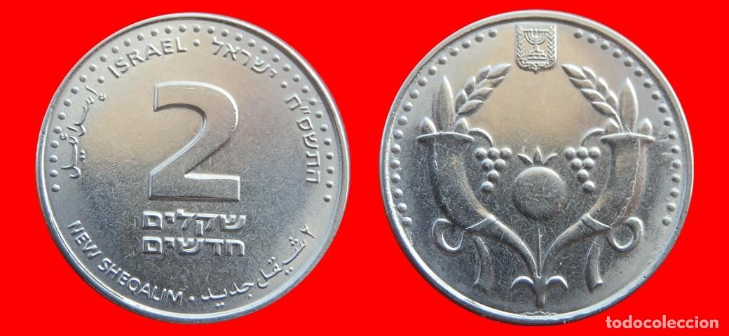 Monedas antiguas de Asia: 2 NUEVOS SHEQEL 2008 ISRAEL-144838