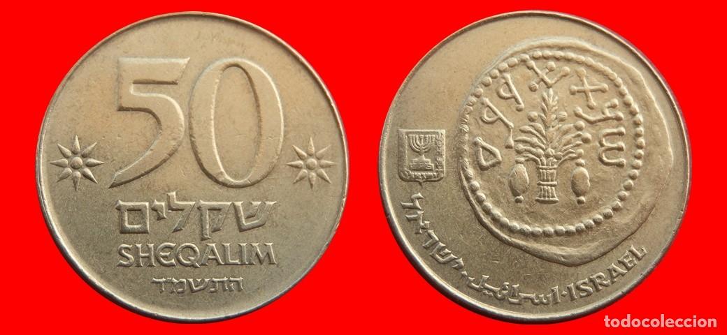 Monedas antiguas de Asia: 50 SHEQALIN 1984 ISRAEL-144841