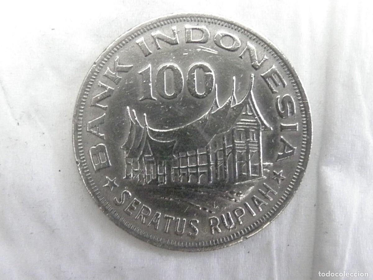 Monedas antiguas de Asia: Moneda 100 Rupias Indonesia 1978 - Bank Indonesia - Hutan Untuk Kesejahteraan