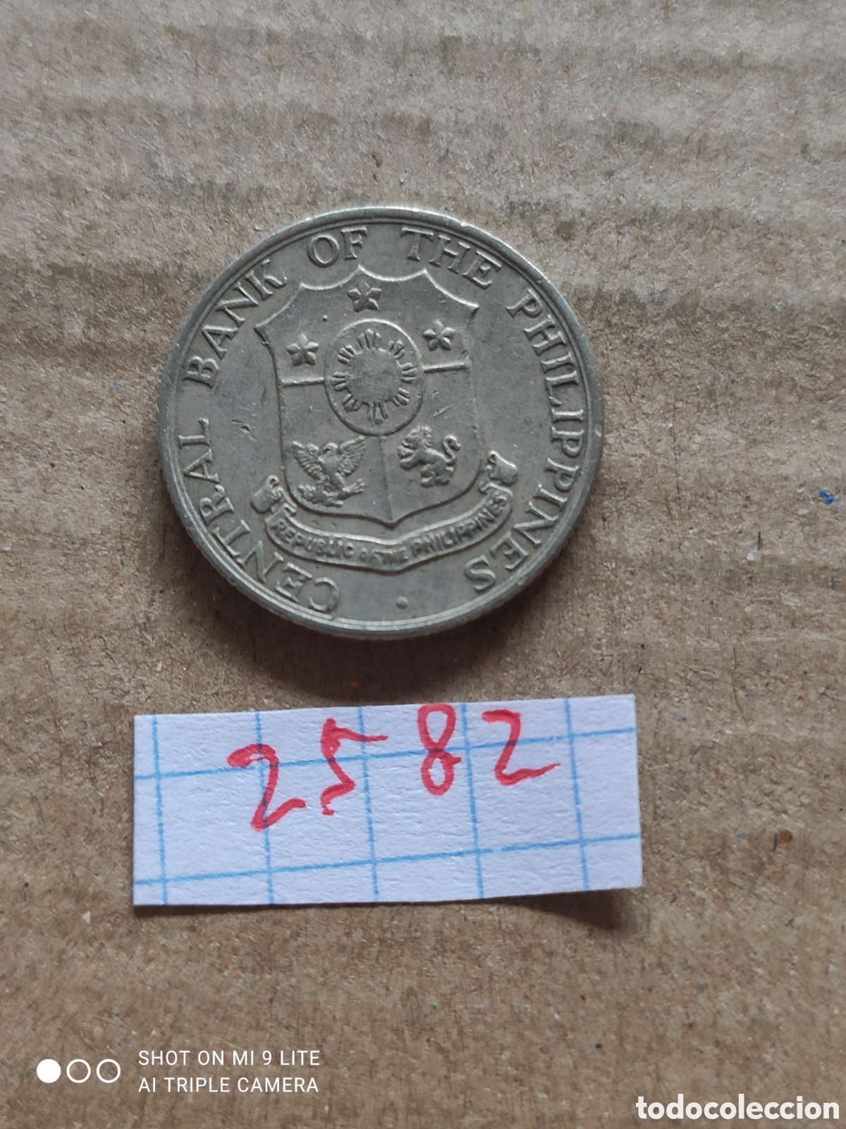 Monedas antiguas de Asia: Moneda filipina, 10 centavos a&ntilde;o 1964