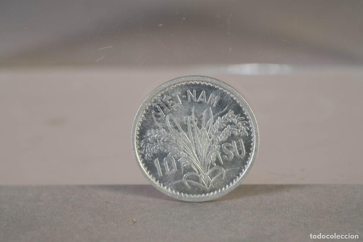 Monedas antiguas de Asia: MONEDA EN ALUMINIO DE 10 SU VIETMAN 1953