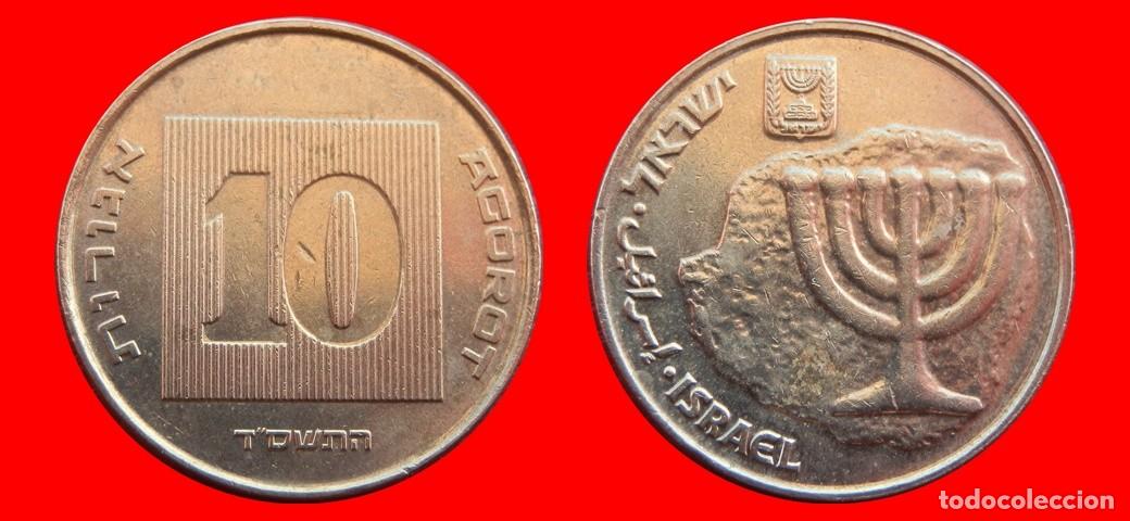 Monedas antiguas de Asia: 10 AGOROT 2004 ISRAEL-144911
