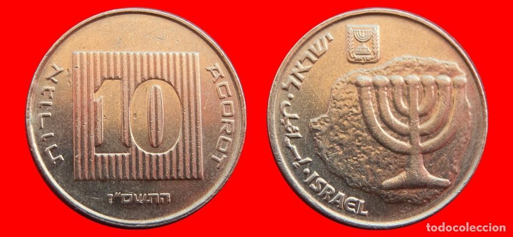 Monedas antiguas de Asia: 10 AGOROT 2007 ISRAEL-144912