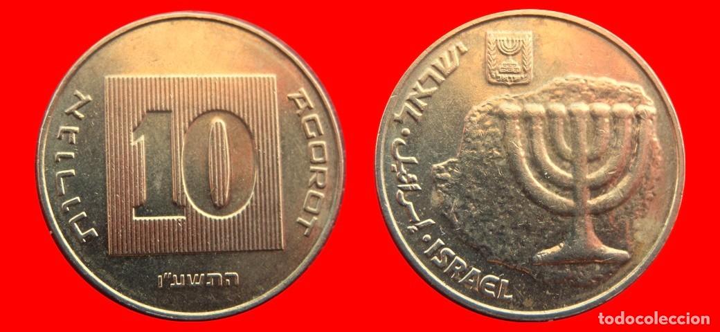 Monedas antiguas de Asia: 10 AGOROT 2016 ISRAEL-144915