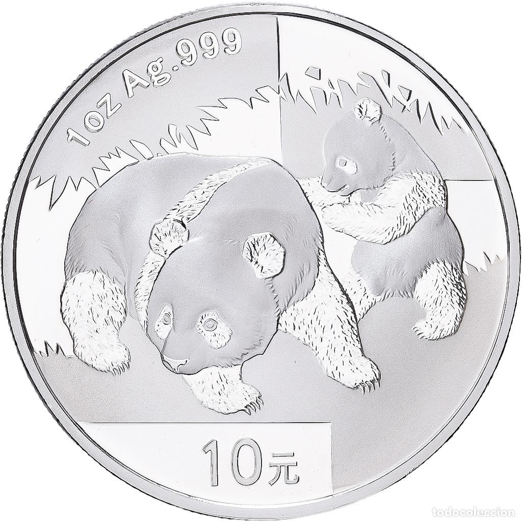 Monedas antiguas de Asia: [#1529251] CHINA, REP&Uacute;BLICA POPULAR, 10 Y&uuml;an, 2008, Plata, FDC, KM:1980