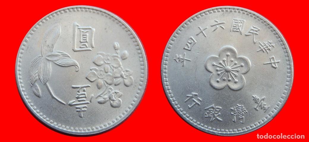 Monedas antiguas de Asia: 1 YUAN 1975 TAIWAN-144954