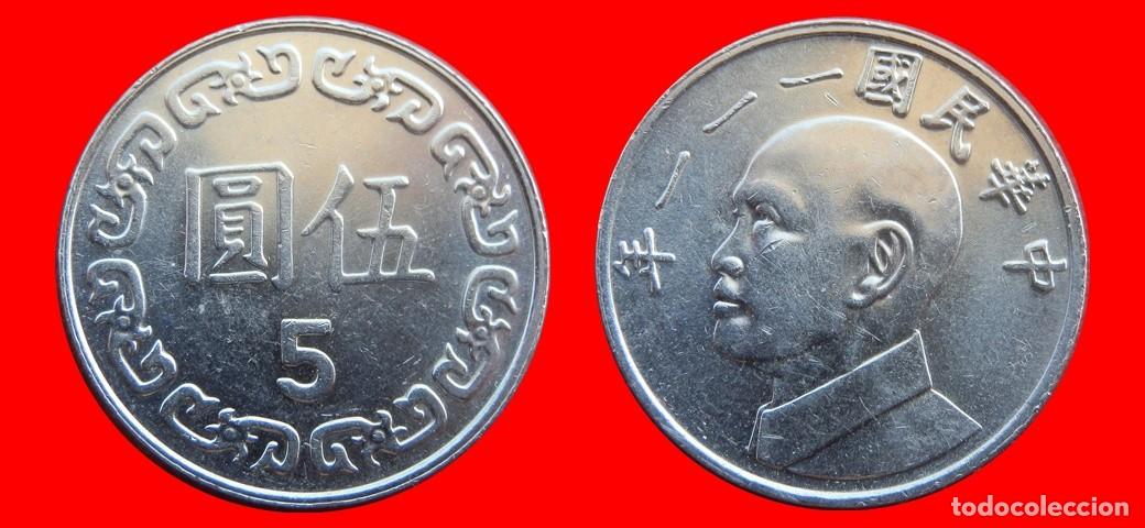 Monedas antiguas de Asia: 5 YUAN 2022 TAIWAN-144955