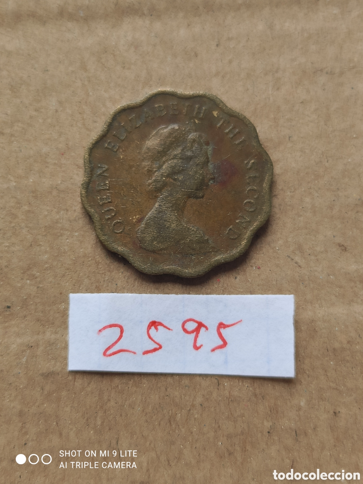 Monedas antiguas de Asia: 20 c&eacute;ntimos de Hong Kong a&ntilde;o 1978