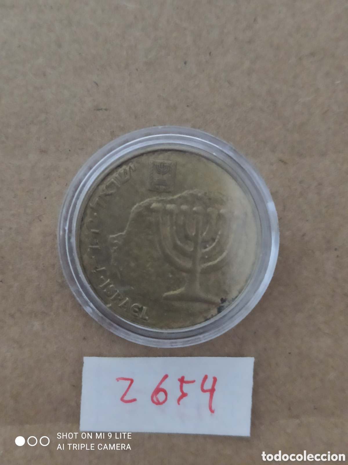 Monedas antiguas de Asia: 10 sh&eacute;quel israel&iacute; a&ntilde;o 1986