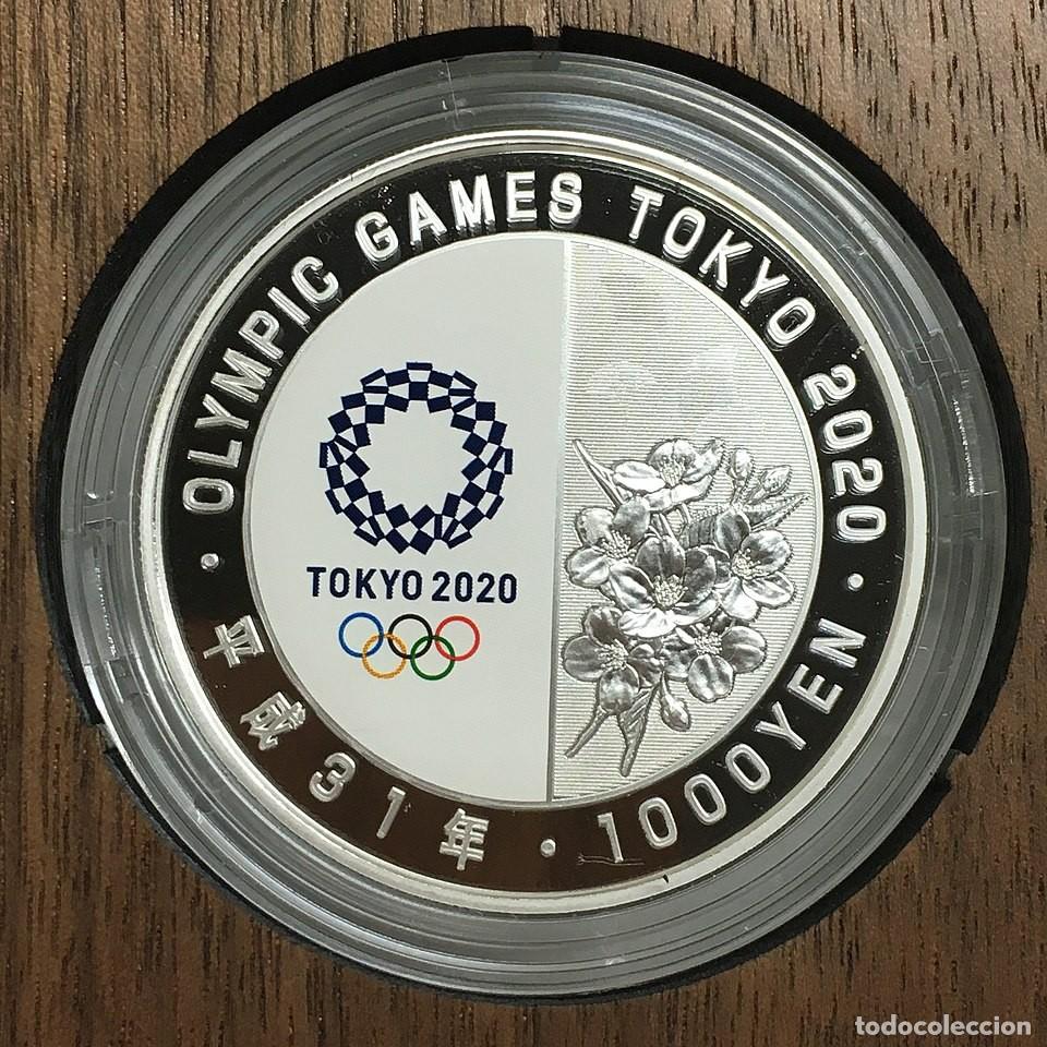 Monedas antiguas de Asia: Onza de Plata. Juegos Ol&iacute;mpicos Tokio 2020.