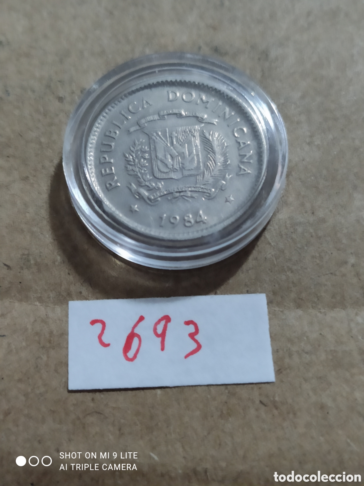 Monedas antiguas de Asia: 10 centavos filipinos a&ntilde;o 2984
