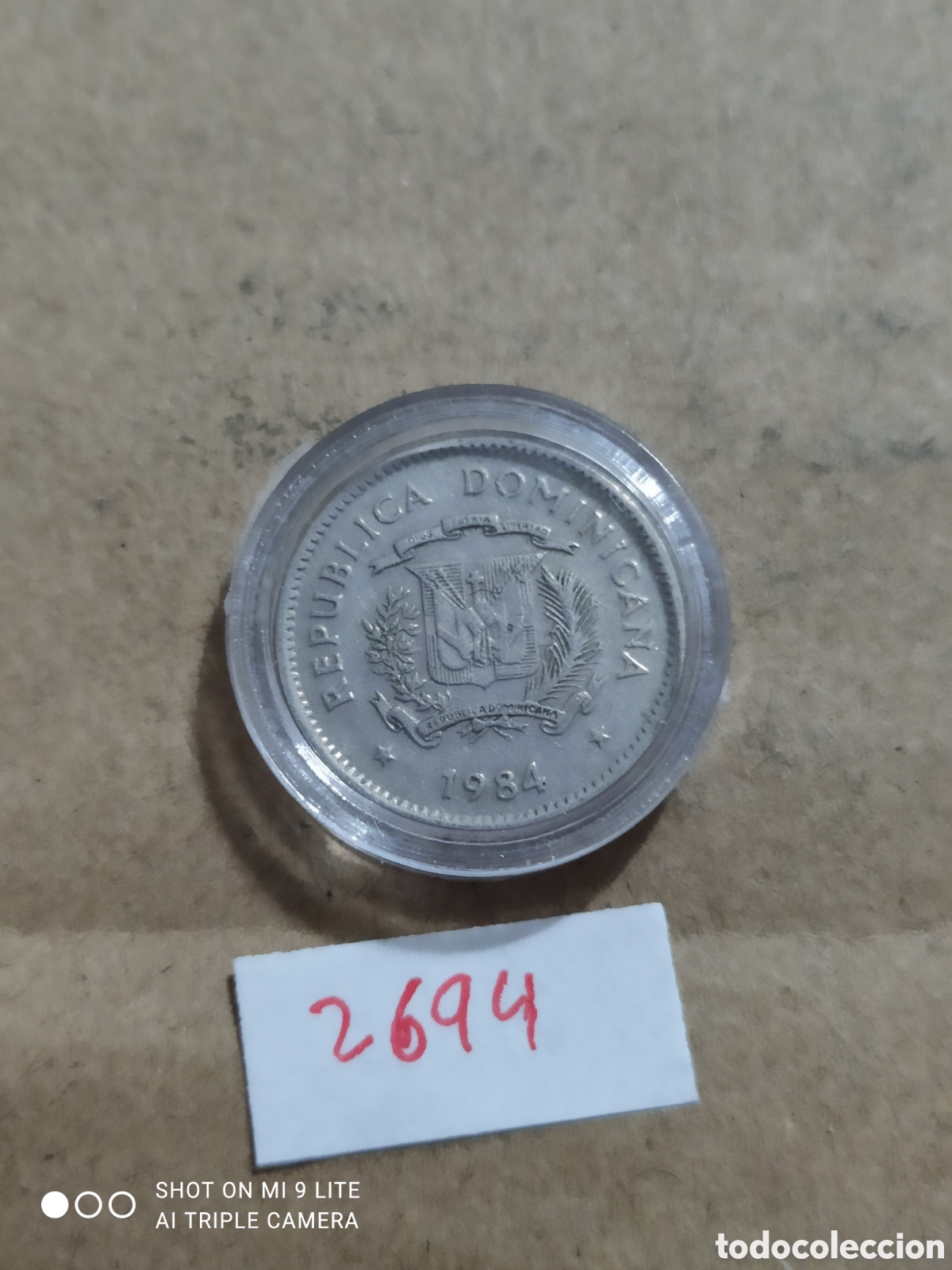 Monedas antiguas de Asia: 10 centavos filipinos a&ntilde;o 1984