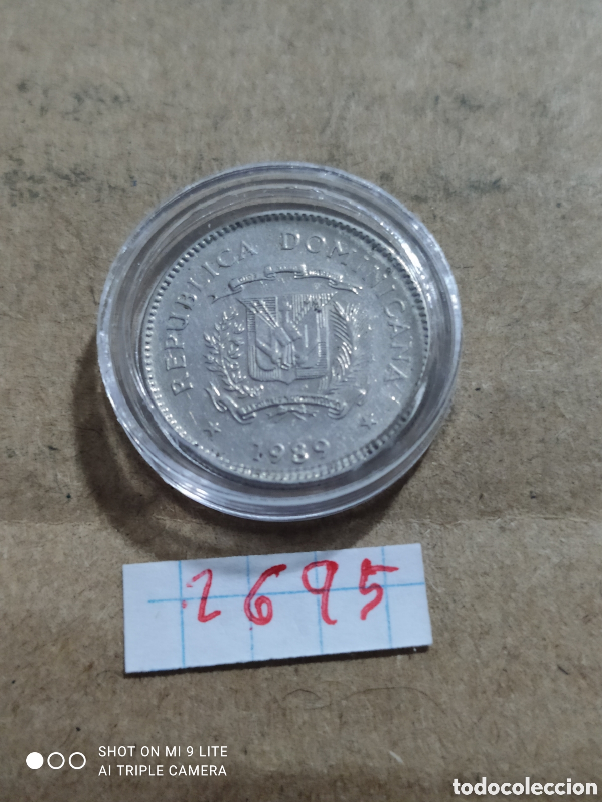 Monedas antiguas de Asia: 10 centavos filipinos a&ntilde;o 1989