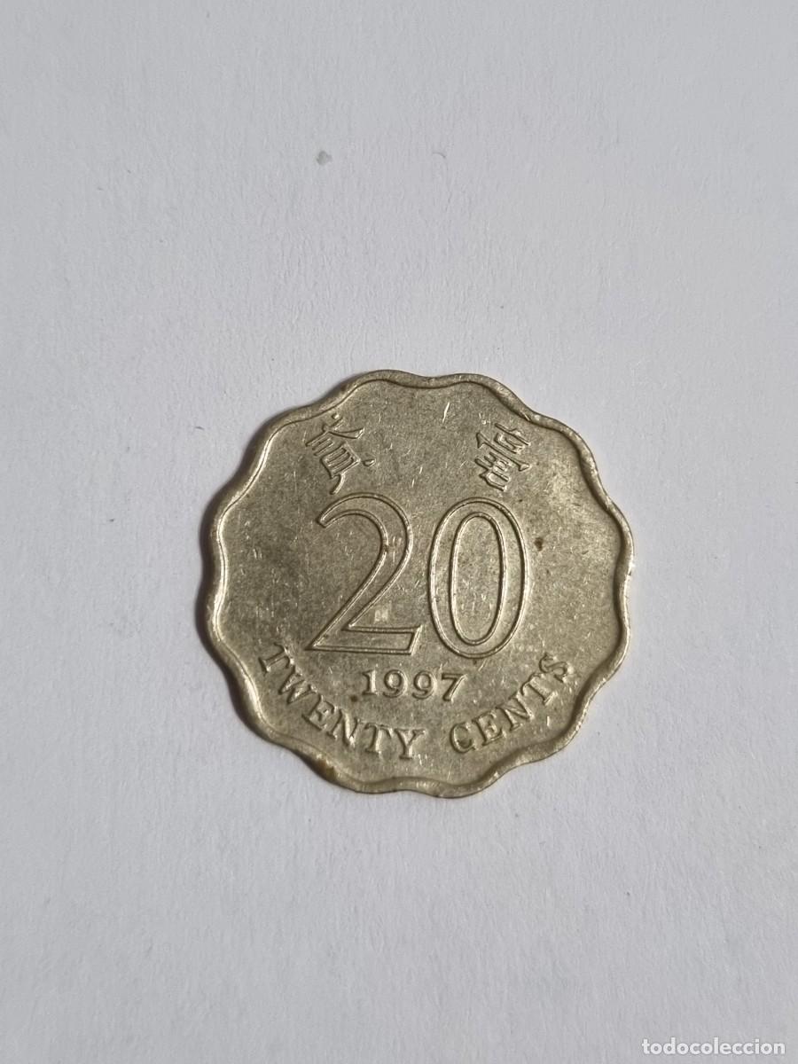 Monedas antiguas de Asia: Antigua Moneda Hong Kong 20 Centimos Internacional Mundo Coleccionista