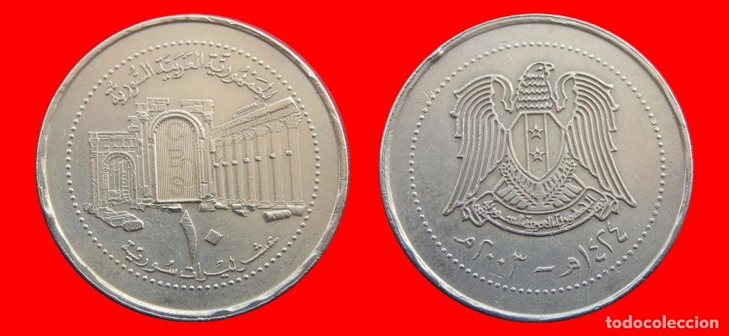 Monedas antiguas de Asia: 10 LIBRAS 2003 SYRIA SIRIA-150222