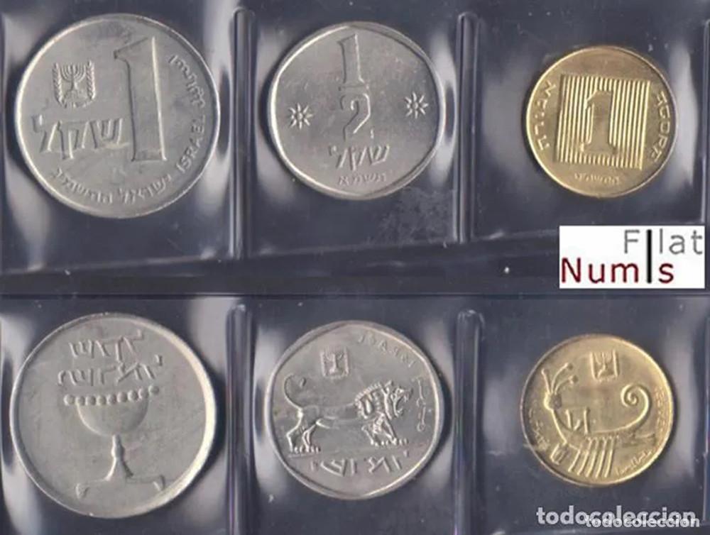 Monedas antiguas de Asia: ISRAEL - SERIE - 1981/1989 - E.B.C++