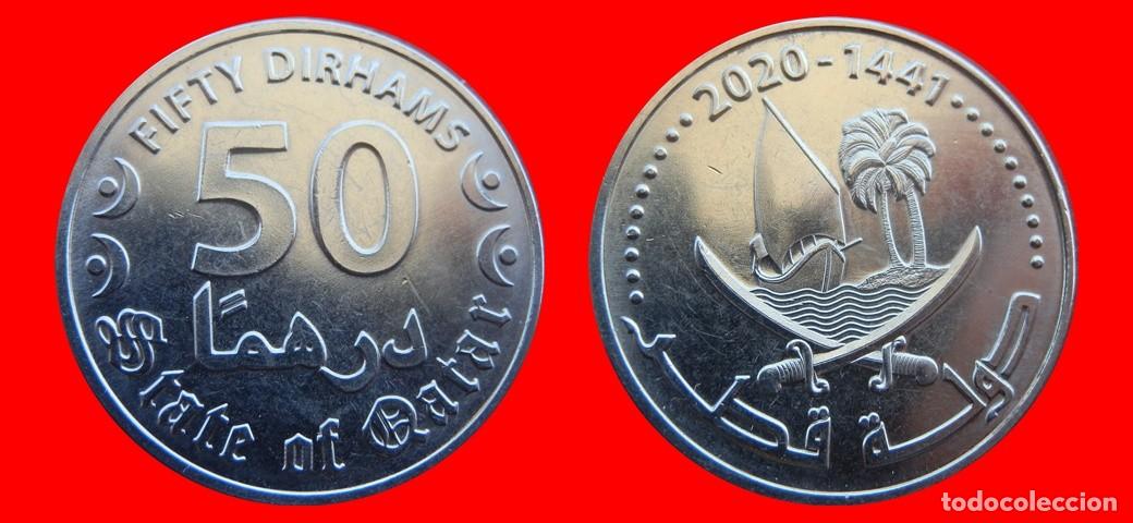 Monedas antiguas de Asia: 50 DIRHAMS 2020 QATAR-150363