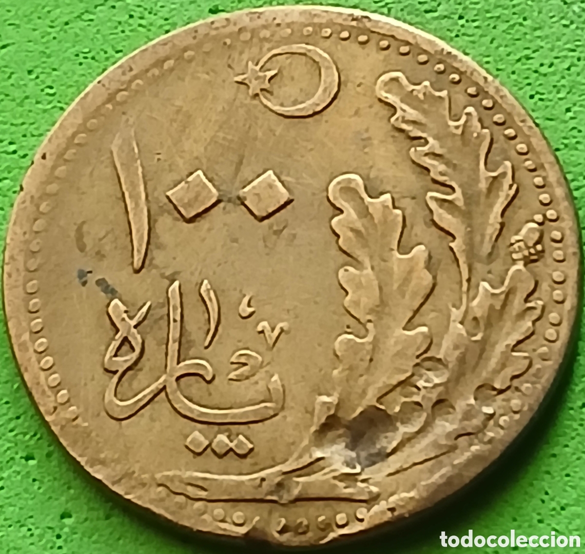 Monedas antiguas de Asia: Turqu&iacute;a 100 para 1925 km#830