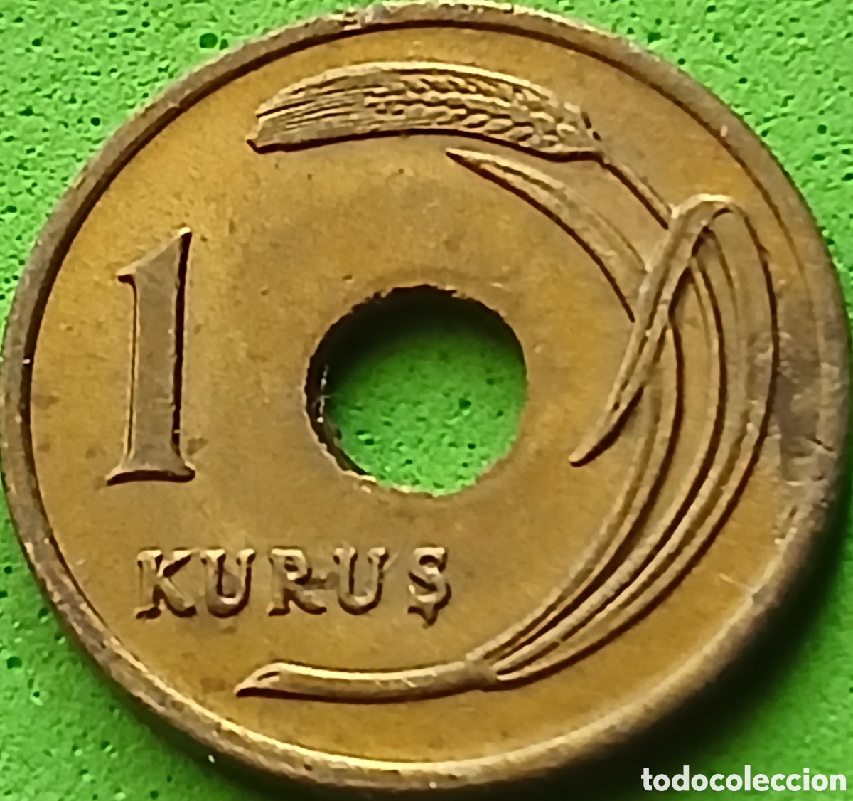 Monnaies anciennes d'Asie: Turqu&iacute;a 1 kurus 1948 km#881