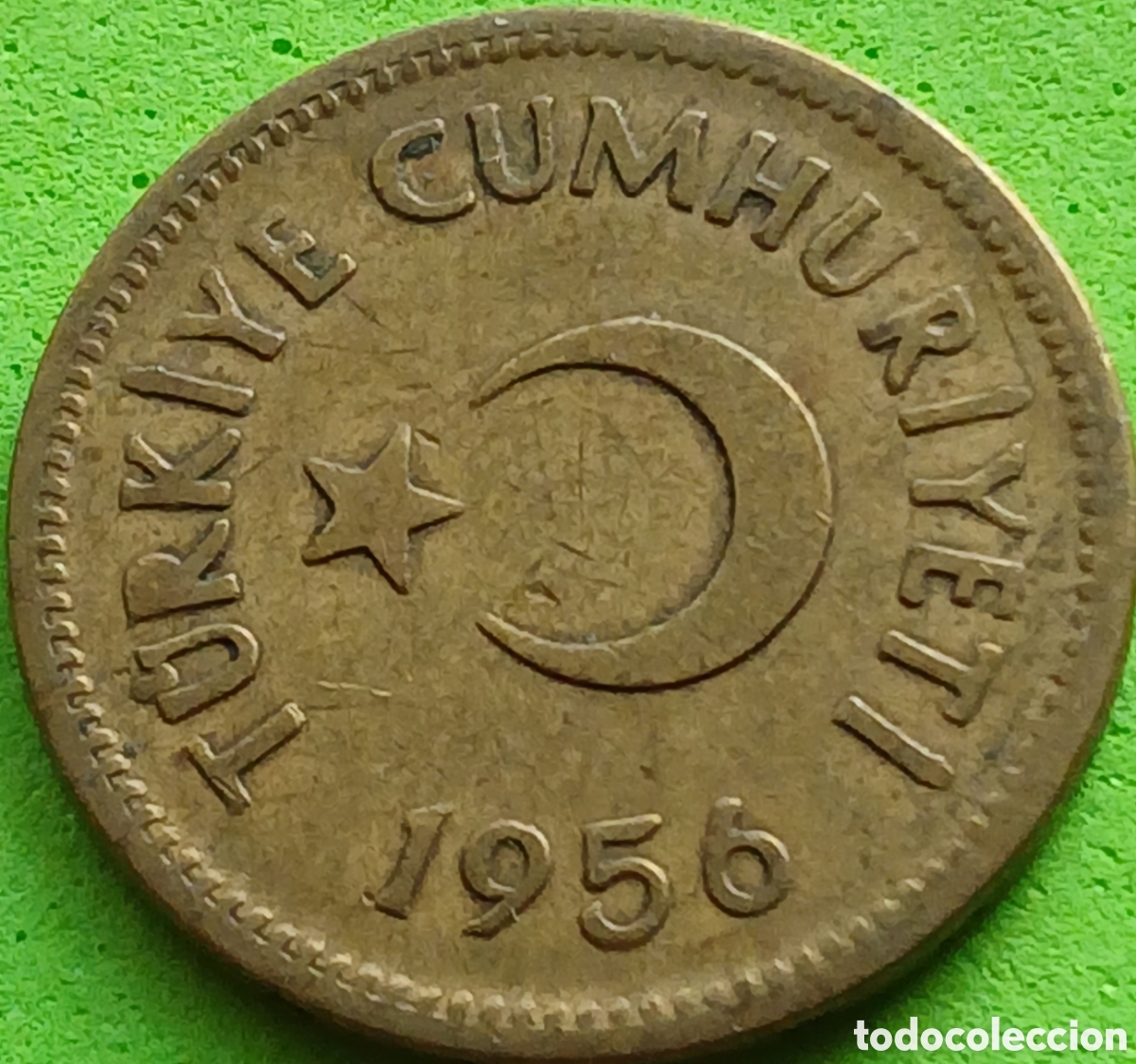 Monedas antiguas de Asia: Turqu&iacute;a 25 kurus 1956 km#886