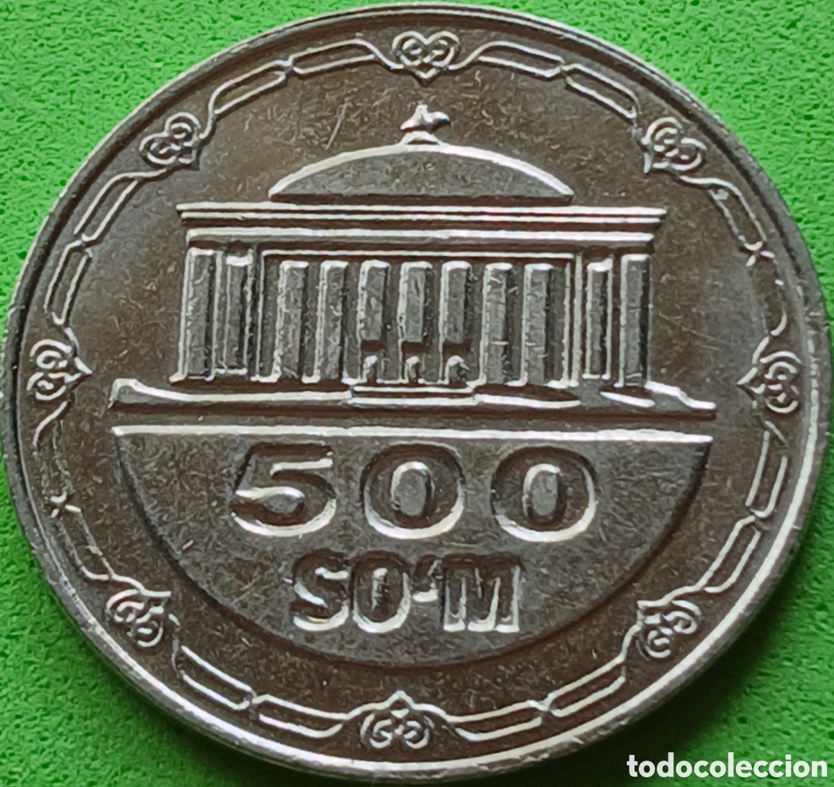 Monedas antiguas de Asia: Uzbekist&aacute;n 500 so'm 2018 UC#4