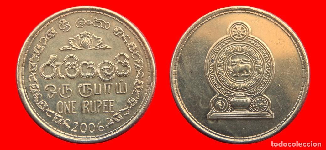 Monedas antiguas de Asia: 1 RUPIA 2006 SRI LANKA CEYLAN CEYLON-150415