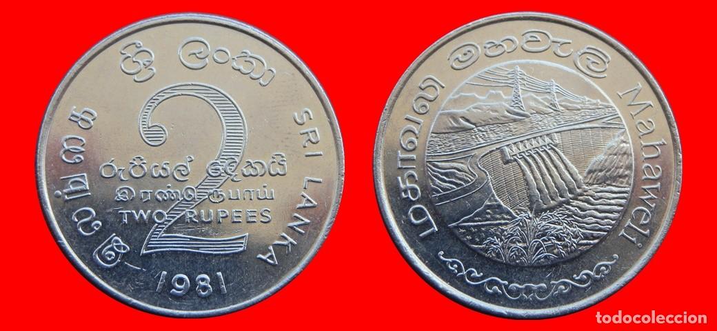 Monedas antiguas de Asia: 2 RUPIAS 1981 SRI LANKA CEYLAN CEYLON-150416