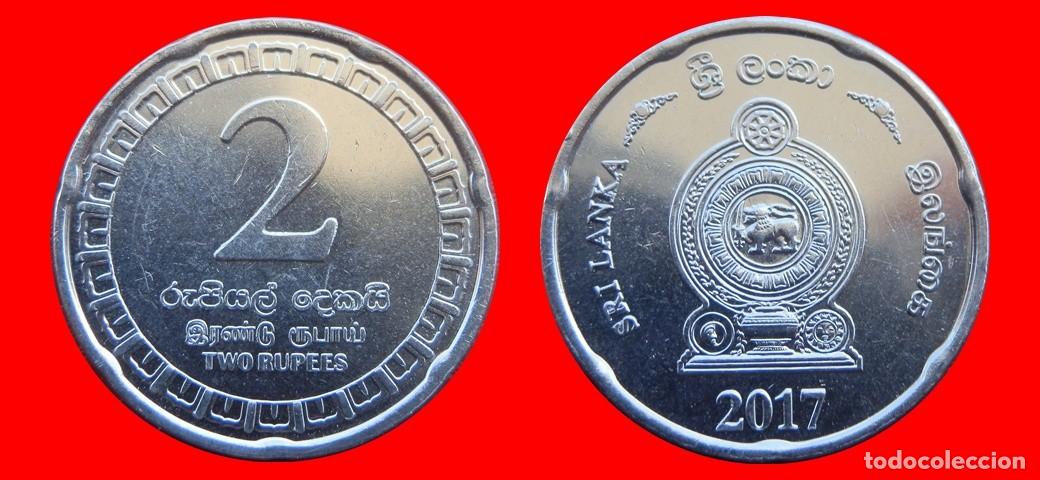 Monedas antiguas de Asia: 2 RUPIAS 2017 SRI LANKA CEYLAN CEYLON-150419