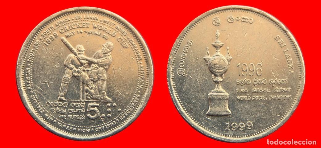 Monedas antiguas de Asia: 5 RUPIAS 1999 SRI LANKA CEYLAN CEYLON-150420