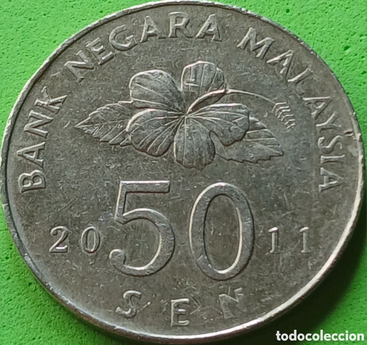 Monedas antiguas de Asia: Malasia 50 sen 2011 km#53