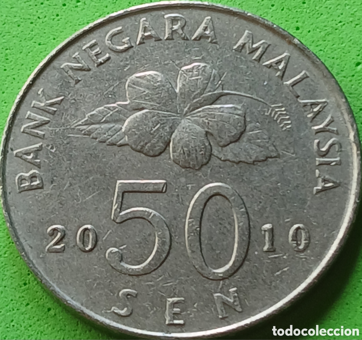 Monedas antiguas de Asia: Malasia 50 sen 2010 km#53