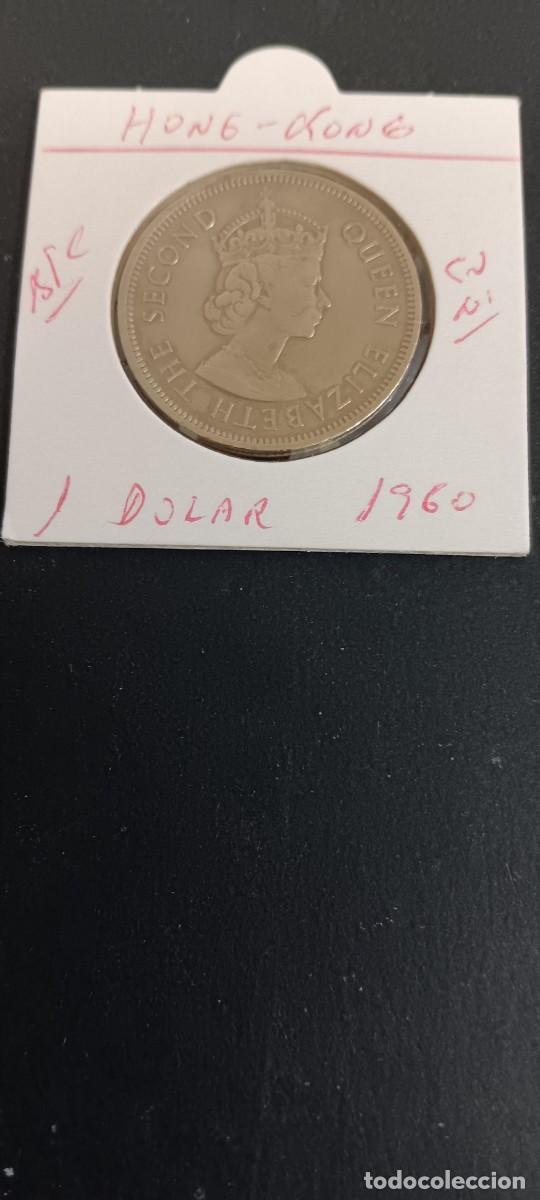 Monedas antiguas de Asia: HONG-KONG 1 DOLAR 1960 BC KM=31.1 (CUPRONIQUEL)