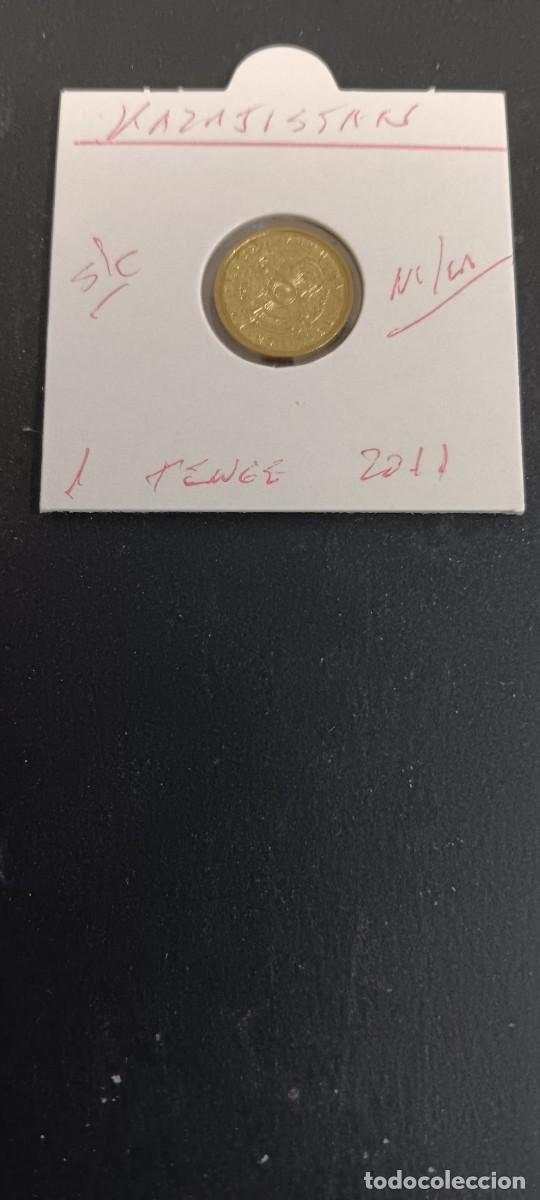 Monedas antiguas de Asia: KAZAJISTAN 1 TENGE 2011 S/C KM=23(NIQUEL-LAT&Oacute;N)