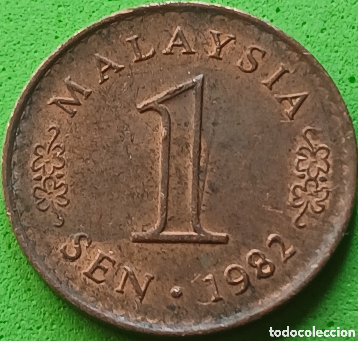 Monedas antiguas de Asia: Malasia 1 sen 1982 km#1a
