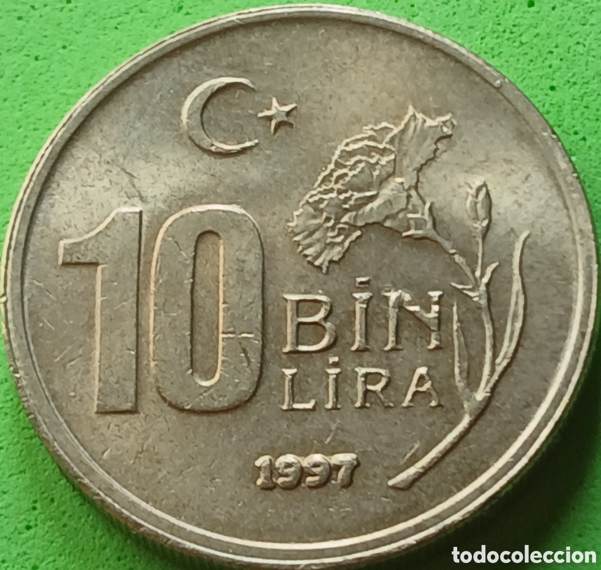 Monedas antiguas de Asia: Turqu&iacute;a 10.000 liras 1997 km#1027