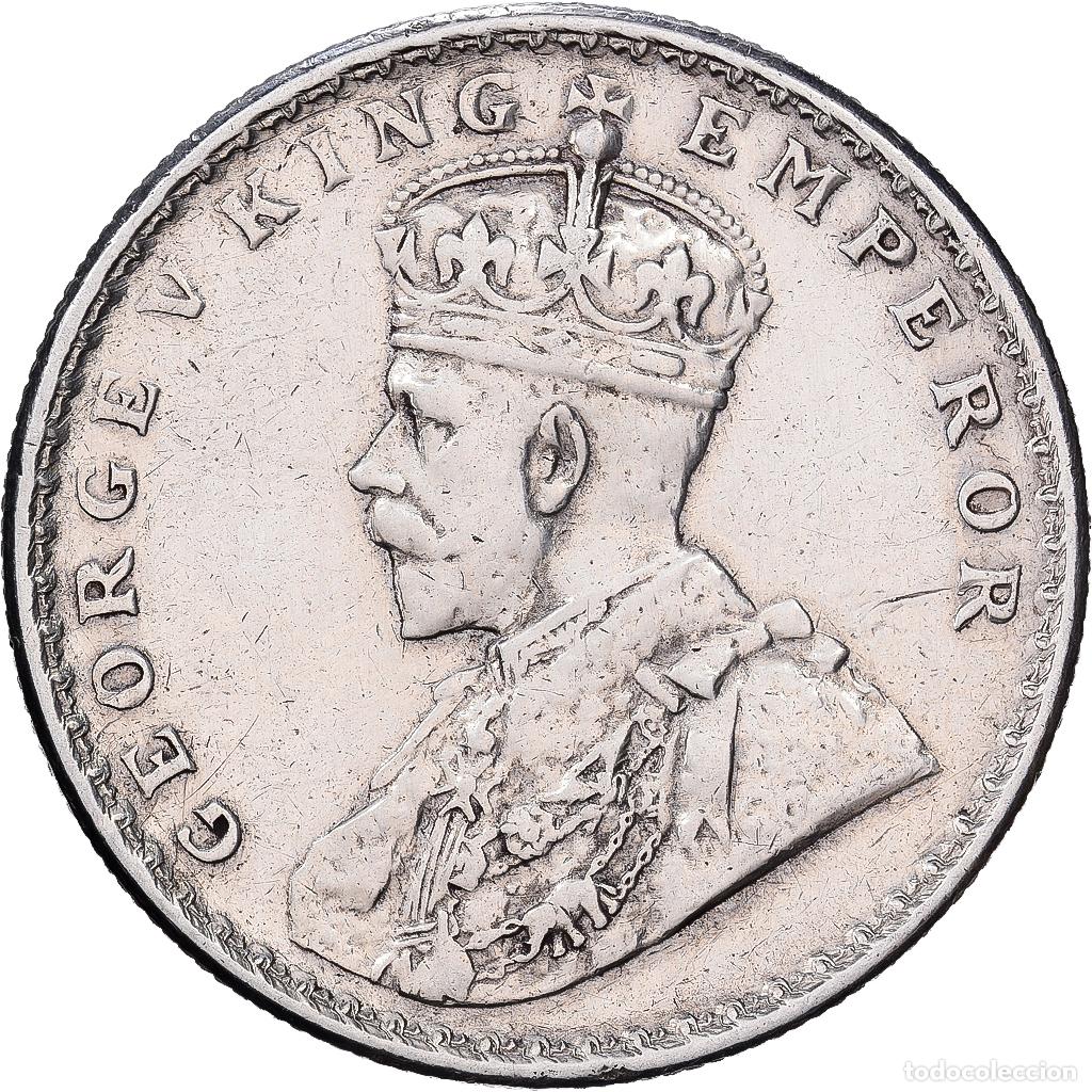 Monedas antiguas de Asia: [#1509959] India, George V, Rupee, 1919, Plata, MBC, KM:524