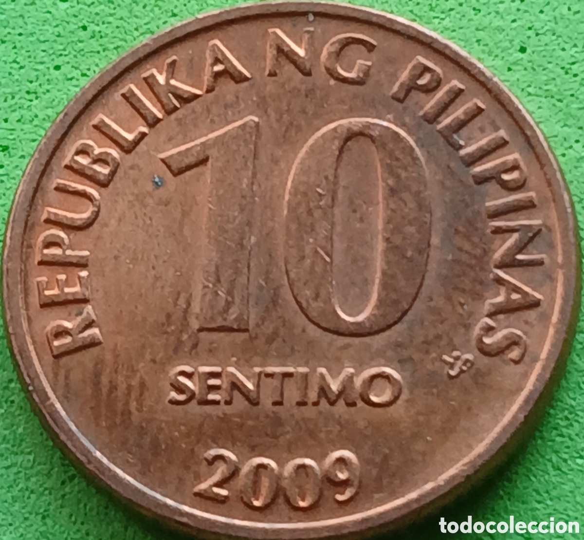 Monedas antiguas de Asia: Filipinas 10 c&eacute;ntimos 2009 km#270