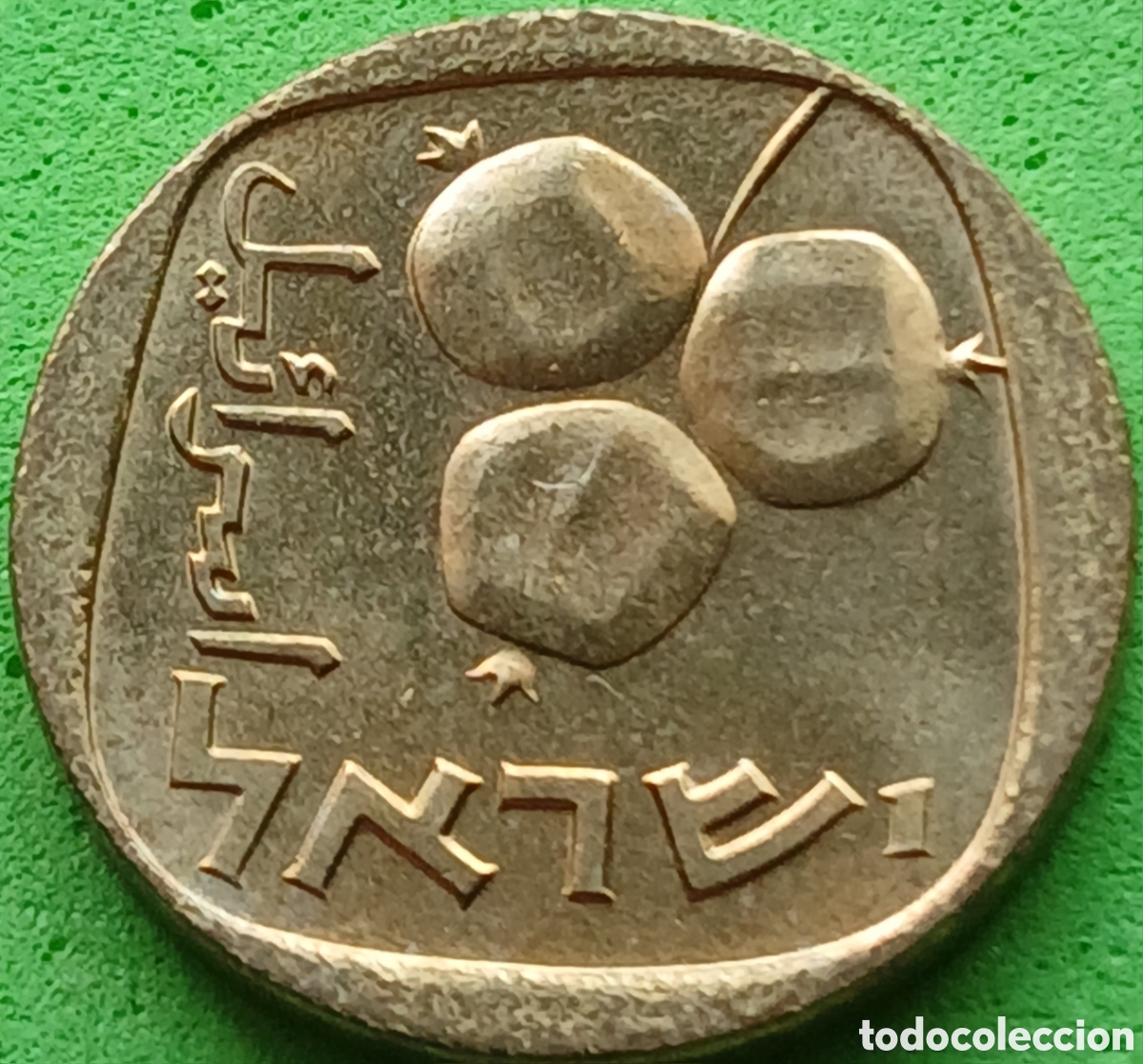 Monedas antiguas de Asia: Israel 5 agorot 1969 km#25