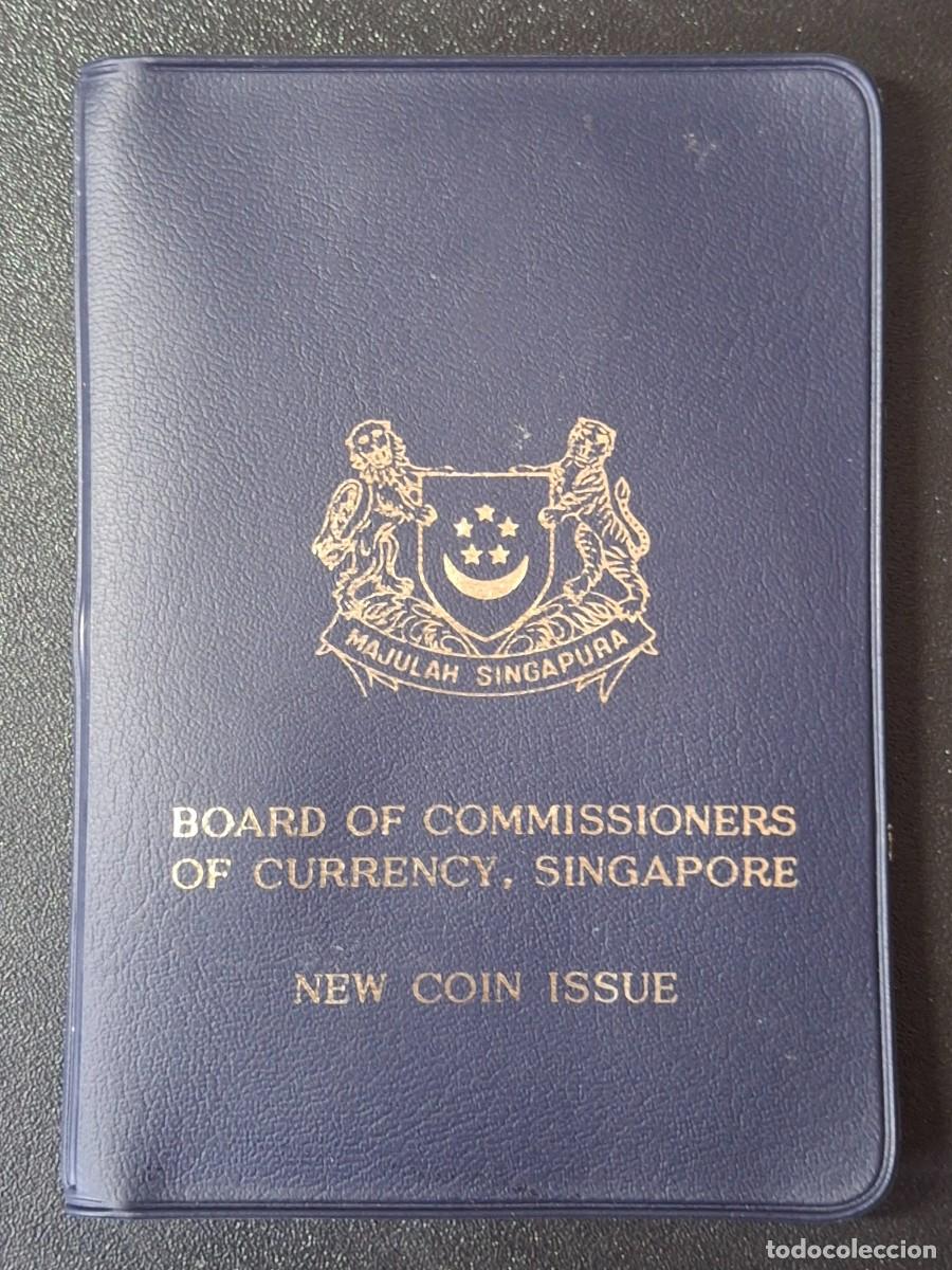 Monedas antiguas de Asia: Singapur Cartera 6 Valores Board of Commissioners of Currency 1968 (SC)
