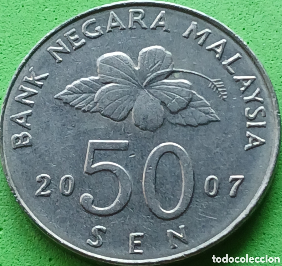 Monedas antiguas de Asia: Malasia 50 sen 2007 km#53