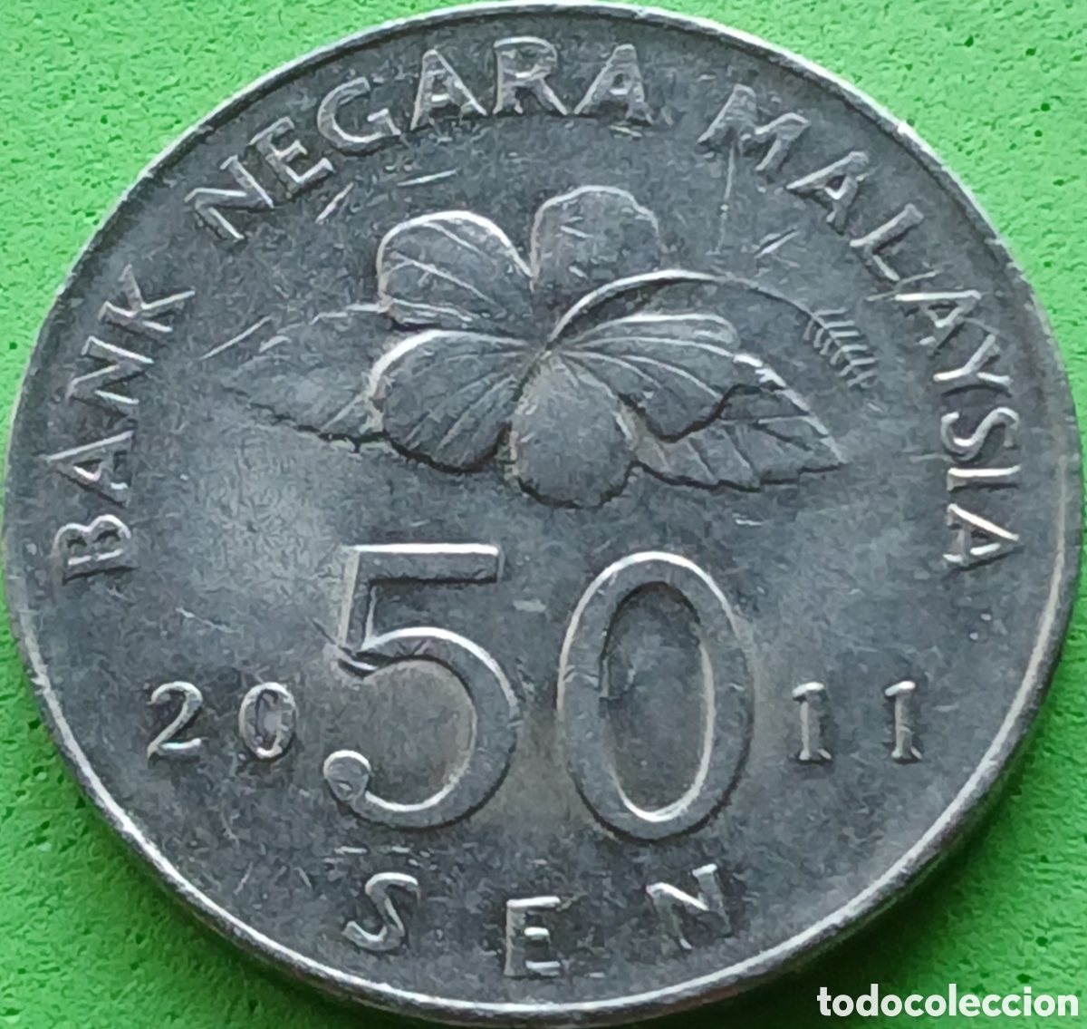Monedas antiguas de Asia: Malasia 50 sen 2011 km#53