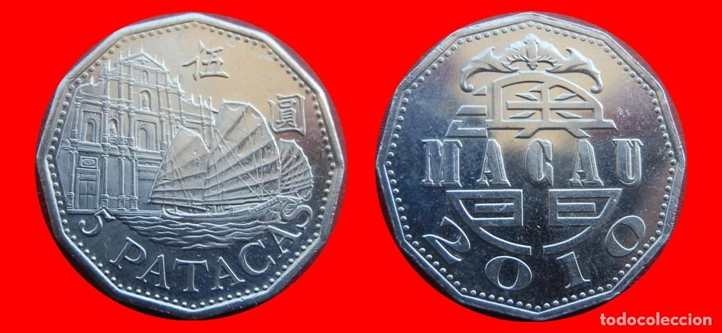 Monedas antiguas de Asia: 5 PATACA 2010 MACAO-150637