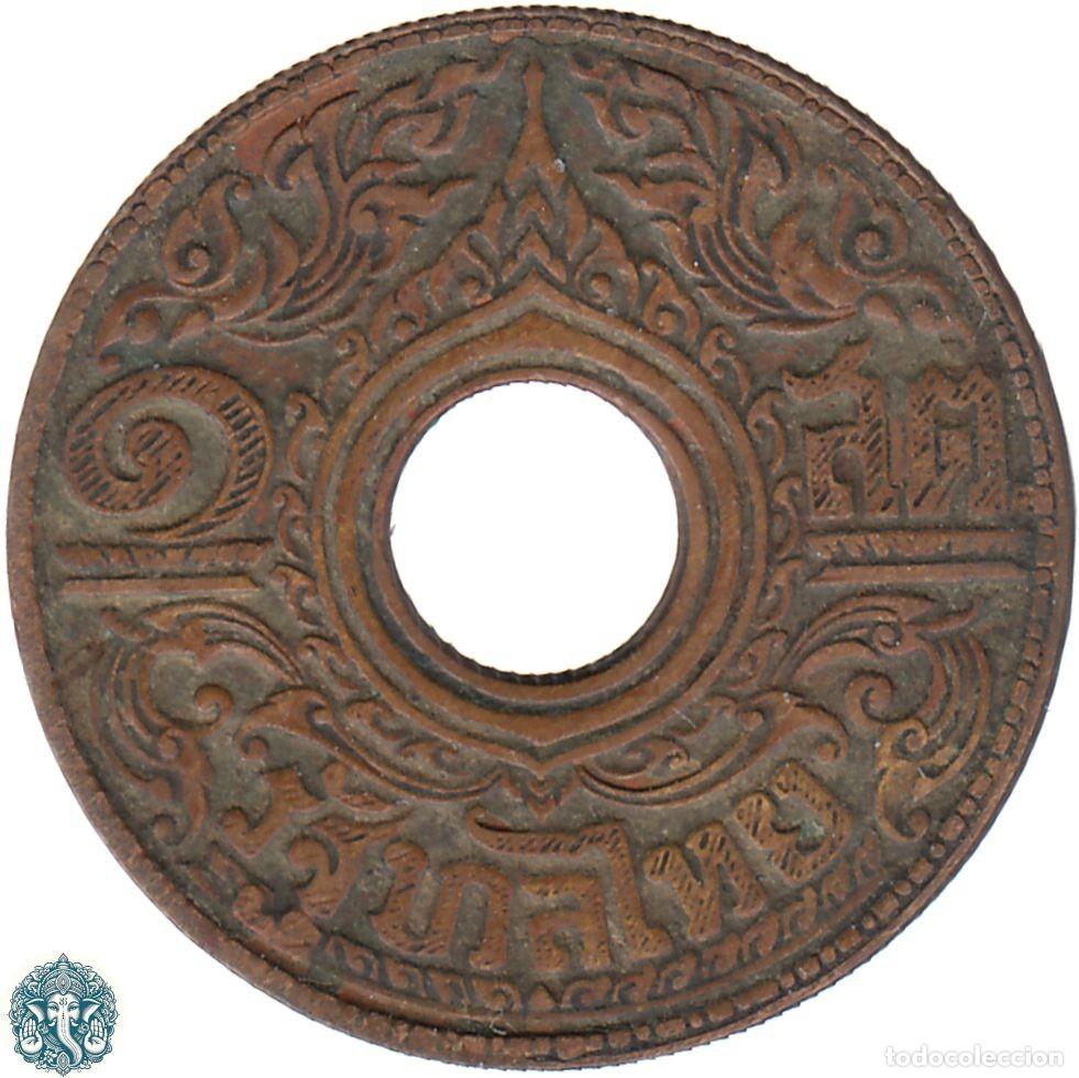 Monedas antiguas de Asia: TAILANDIA 1 Satang 2484 ๒๔๘๔ (1941) Rama VIII Y#54 THAILANDIA
