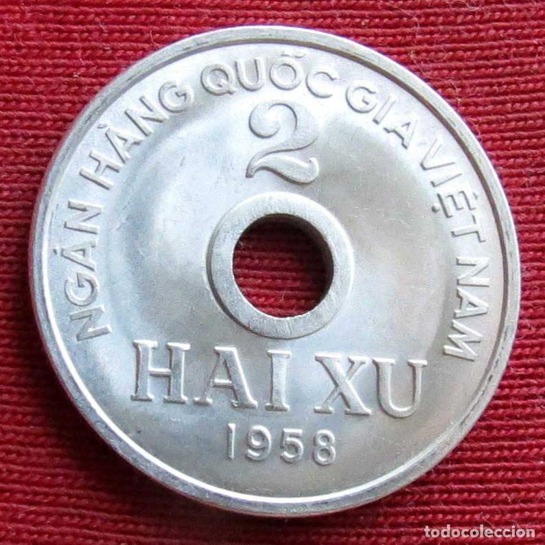 Monedas antiguas de Asia: Vietnam 2 xu 1958 ...