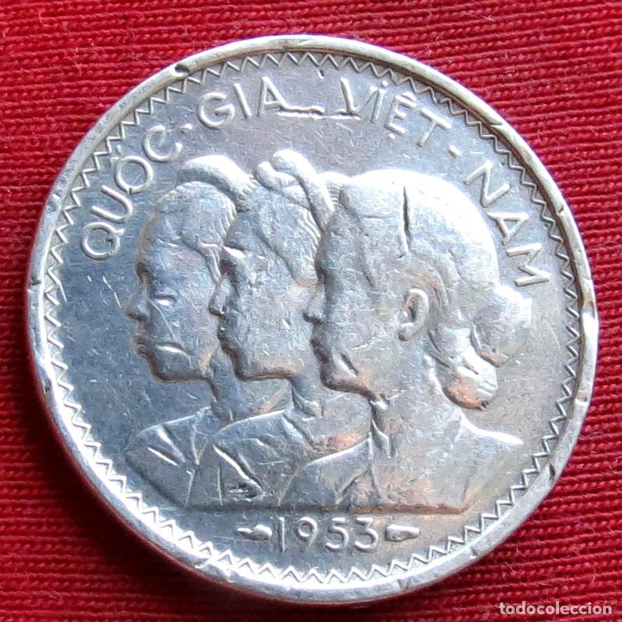 Monedas antiguas de Asia: Vietnam 20 su 1953 #2