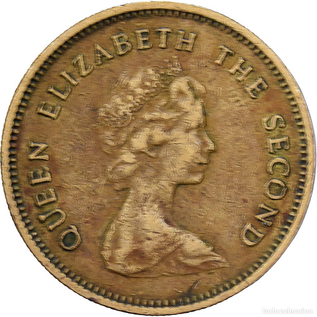 Monedas antiguas de Asia: [#1513463] Hong Kong, Elizabeth II, 50 Cents, 1977, N&iacute;quel - lat&oacute;n, BC+, KM:41
