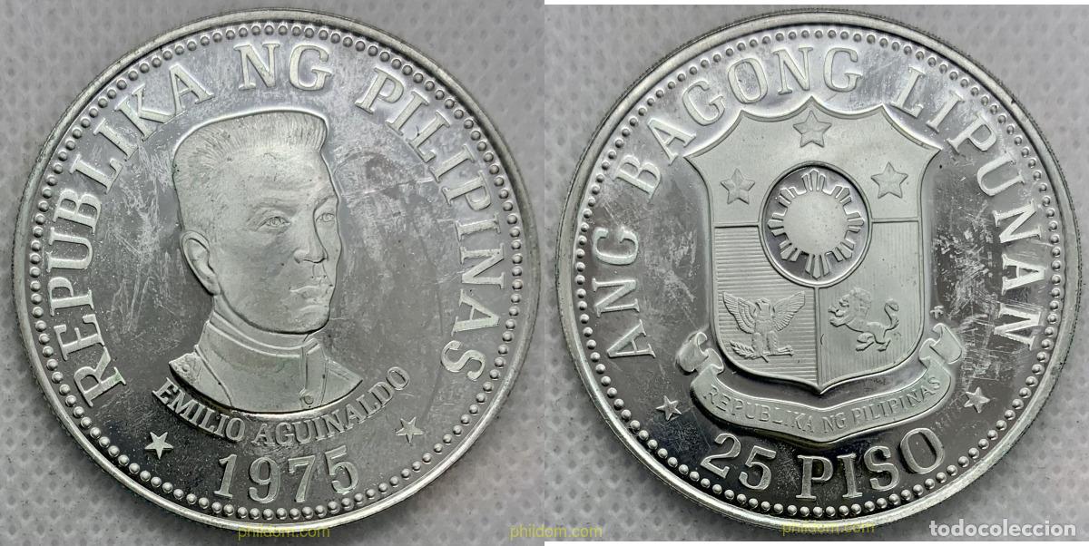 Monedas antiguas de Asia: 2589 FILIPINAS 1975 PILIPINAS 25 PISO 1975