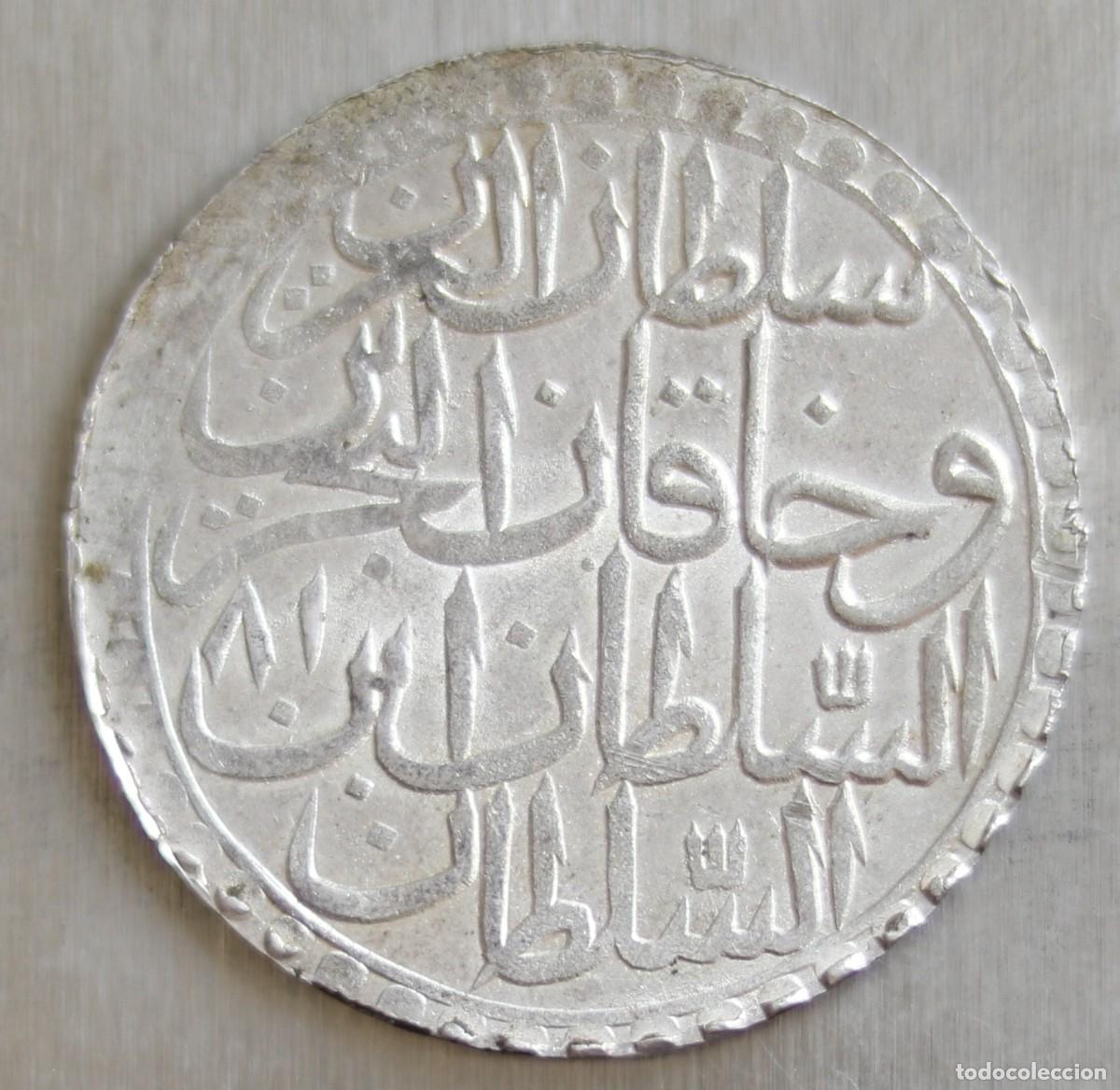 Monedas antiguas de Asia: DOBLE ZOLOTA (60 PARA) 1171/81 A.H. (1767-1768) MUSTAFA III. IMPERIO OTOMANO