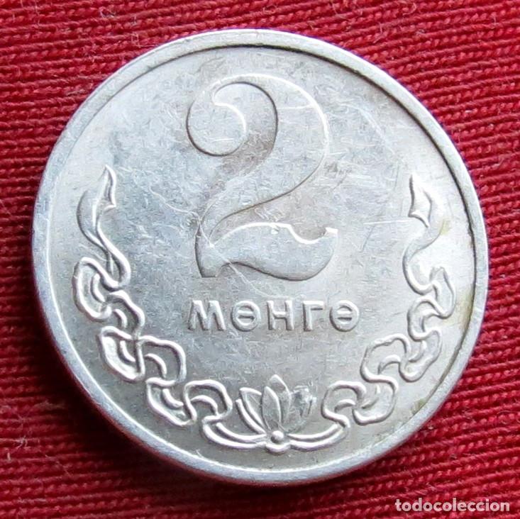 Monedas antiguas de Asia: Mongolia 2 mongo 1977 - Foto 1